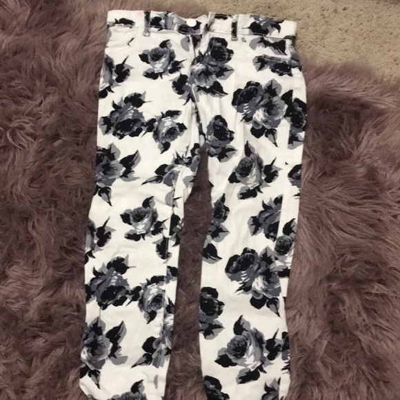 The Children's Place Other - Black and white jeans